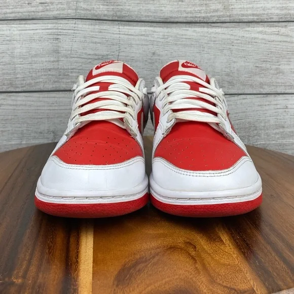 Nike Dunk Low Championship Red White Sneaker DD1391-600 Men’s Shoe Size 8